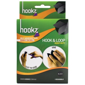Hookz Hook & Loop Heavy Duty Tape 3m Roll